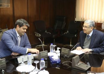 وزير الكهرباء يستقبل النائب الأول لوزير الطاقة الاوزباكستاني