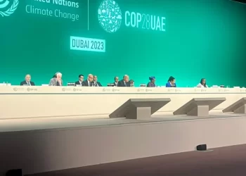 خلال الجلسة الافتتاحية لمؤتمر المناخ COP27