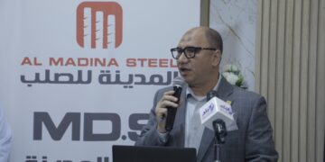طارق عبدالعظيم رئيس مجلس إدارة مجموعة المدينة للصلب