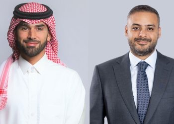 كريم مليكة الرئيس المشارك بإي اف چي هيرميس و سعود الطاسان الرئيس التنفيذي لشركة إي إف چي هيرميس