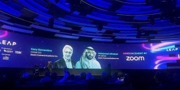 خلال مؤتمر ليب 2025 LEAP