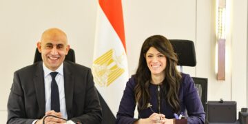 رانيا المشاط وزيرة التخطيط والدكتور محمد عبداللطيف