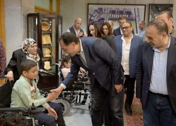 جانب من الزيارة