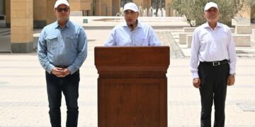 جانب من الجولة الميدانية