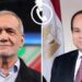 الرئيس السيسي ونظيره الإيراني