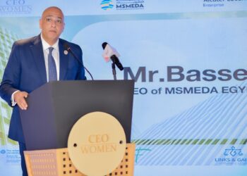 باسل رحمي الرئيس التنفيذي لجهاز تنمية المشروعات