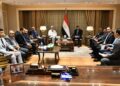 لقاء وزير الشباب بمجموعة من رجال الأعمال