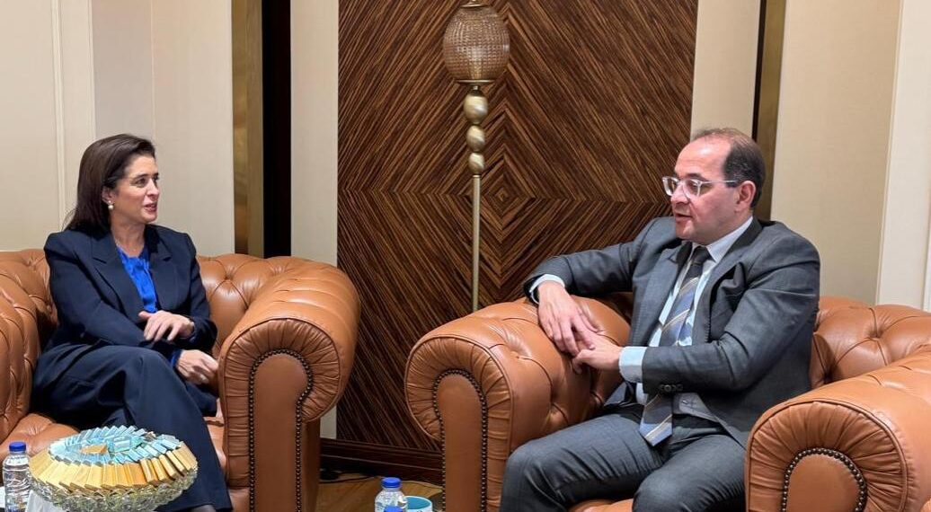 لقاء وزير المالية مع المدير الإقليمي لمنظمة الصحة العالمية