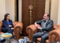 لقاء وزير المالية مع المدير الإقليمي لمنظمة الصحة العالمية