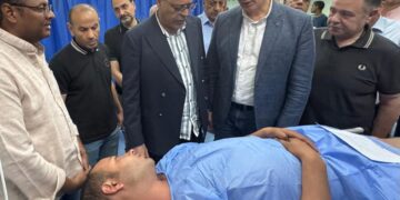 جانب من الزيارة