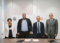 خلال مراسم توقيع الاتفاق