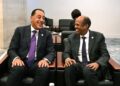 رئيس الوزراء يلتقي رئيس مفوضية الاتحاد الأفريقي