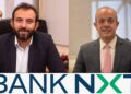 شريف ندا، رئيس مجموعة التجزئة المصرفية، وحازم الوكيل، رئيس إدارة خدمة كبار العملاء في بنك نكست