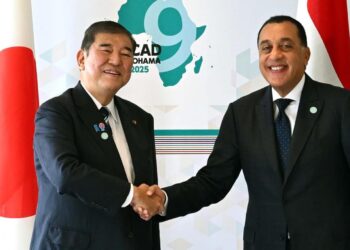 مصطفى مدبولي، رئيس مجلس الوزراء، وشيجيرو إيشيبا، رئيس وزراء اليابان
