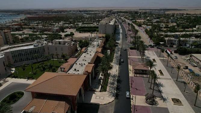 الممشى السياحي بمدينة الغردقة