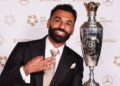 النجم المصري محمد صلاح لاعب نادي ليفربول