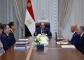 صورة أرشيفية- اجتماع سابق بين الرئيس السيسي ورئيس الوزراء