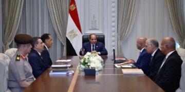 صورة أرشيفية- اجتماع سابق بين الرئيس السيسي ورئيس الوزراء