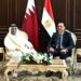 الدكتور مصطفى مدبولي مع نظيره القطري