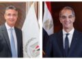 وزيرا التموين والاتصالات