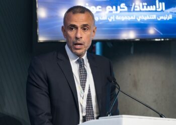 كريم عوض الرئيس التنفيذي لمجموعة إي اف چي القابضة