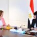 الدكتور رانيا المشاط، والمدير الإقليمي لوكالة التنمية الفرنسية (AFD) لشمال أفريقيا