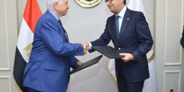جانب من توقيع بروتوكول تعاون