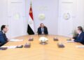 الرئيس السيسي يجتمع برئيس الوزراء ومحافظ البنك المركزي