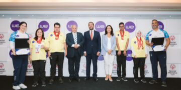 خلال تكرم أبطال الأوليمبياد الخاص