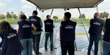 خلال احتفالا باليوم العالمي للنظافة