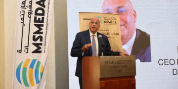 باسل رحمي الرئيس التنفيذي لجهاز تنمية المشروعات