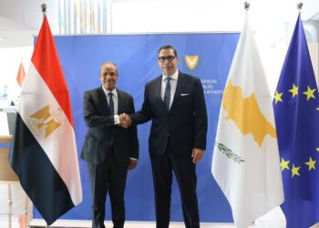 وزير الخارجية المصري والقبرصي