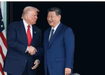 الرئيس الأمريكي مع الرئيس الصيني