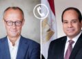 الرئيس عبد الفتاح السيسي و المستشار الألماني
