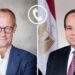 الرئيس عبد الفتاح السيسي و المستشار الألماني