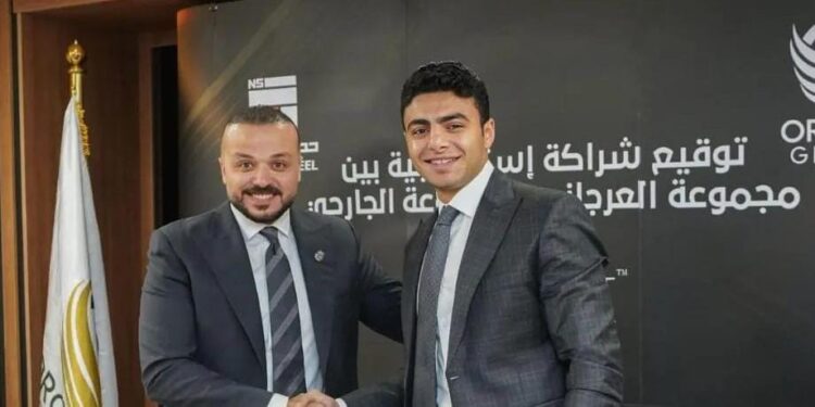 جانب من حفل توقيع الشراكة