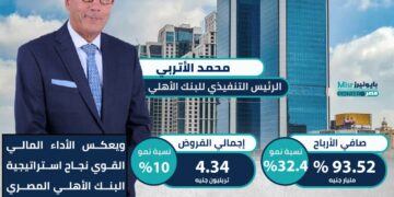 محمد الاتربي الرئيس التنفيذي للبنك الأهلي