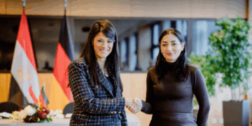 رانيا المشاط وزيرة التخطيط و  ريم العبلي