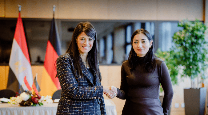 رانيا المشاط وزيرة التخطيط و ريم العبلي