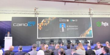 خلال افتتاح المؤتمر الدولي الثاني عشر