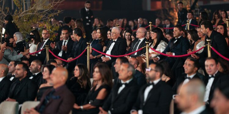 جانب من احتفال جوائز مصر لرواد الأعمال