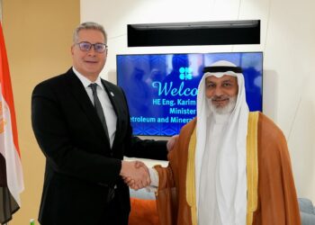 خلال مؤتمر ومعرض أديبك 2025 في أبوظبي