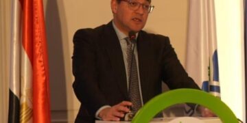 جانب من كلمة وزير المالية