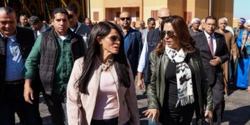 جانب من الزيارة