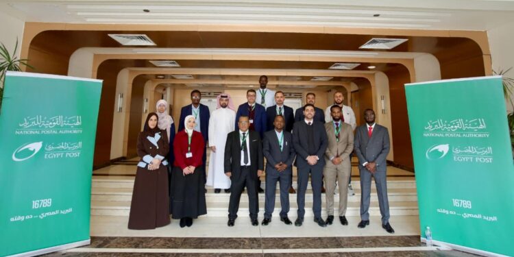 جانب من ورشة البريد المصري