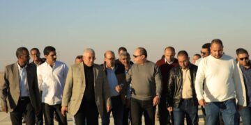 جانب من الزيارة