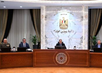 جانب من اجتماع رئيس مجلس الوزراء