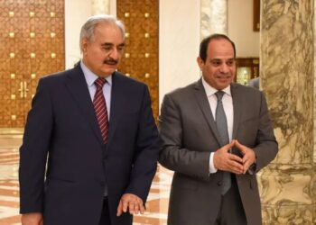 الرئيس السيسي والمشير خليفة حفتر