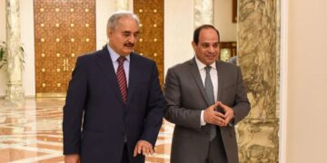 الرئيس السيسي والمشير خليفة حفتر