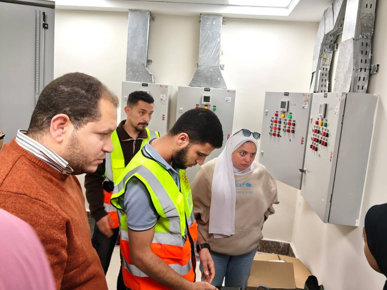 جانب من اطلاق المشروع